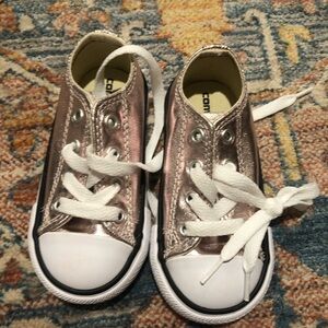 Converse All Star Chuck Taylor Pink Glitter Children’s Size 6